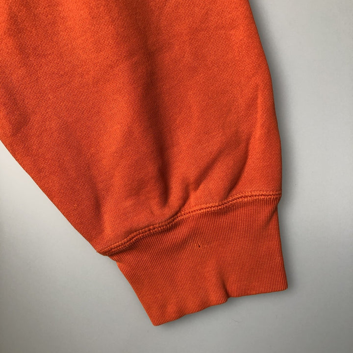 Ralph Lauren POLO by Ralph Lauren One Point Logo Sweatshirt Trainer Men's L size cotton orange type Vintage Second Hand