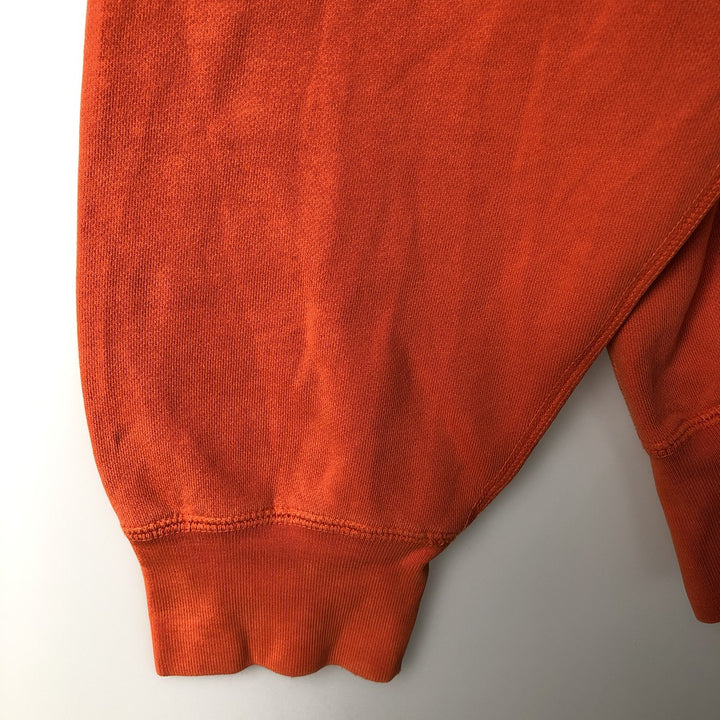 Ralph Lauren POLO by Ralph Lauren One Point Logo Sweatshirt Trainer Men's L size cotton orange type Vintage Second Hand