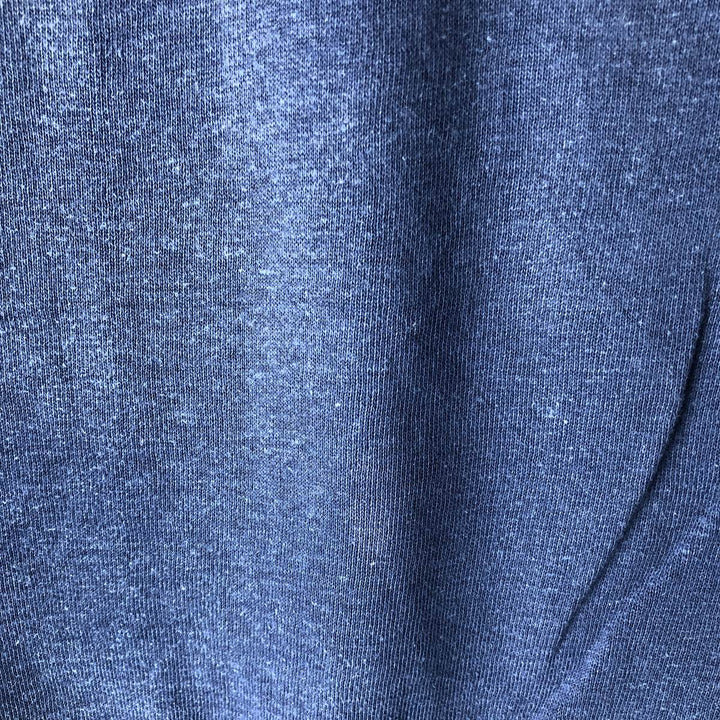 Vintage 1980'S Sportswear Printed Sweatshirt, Made in USA, Men's Size Medium acrylic Navy blue Vintage Second Hand