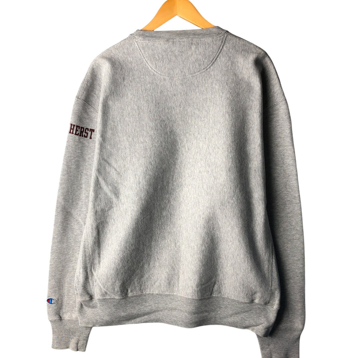 00'S Champion REVERSE WEAVE Reverse Weave College Sweatshirt Trainer Men's L size cotton gray type Vintage Second Hand