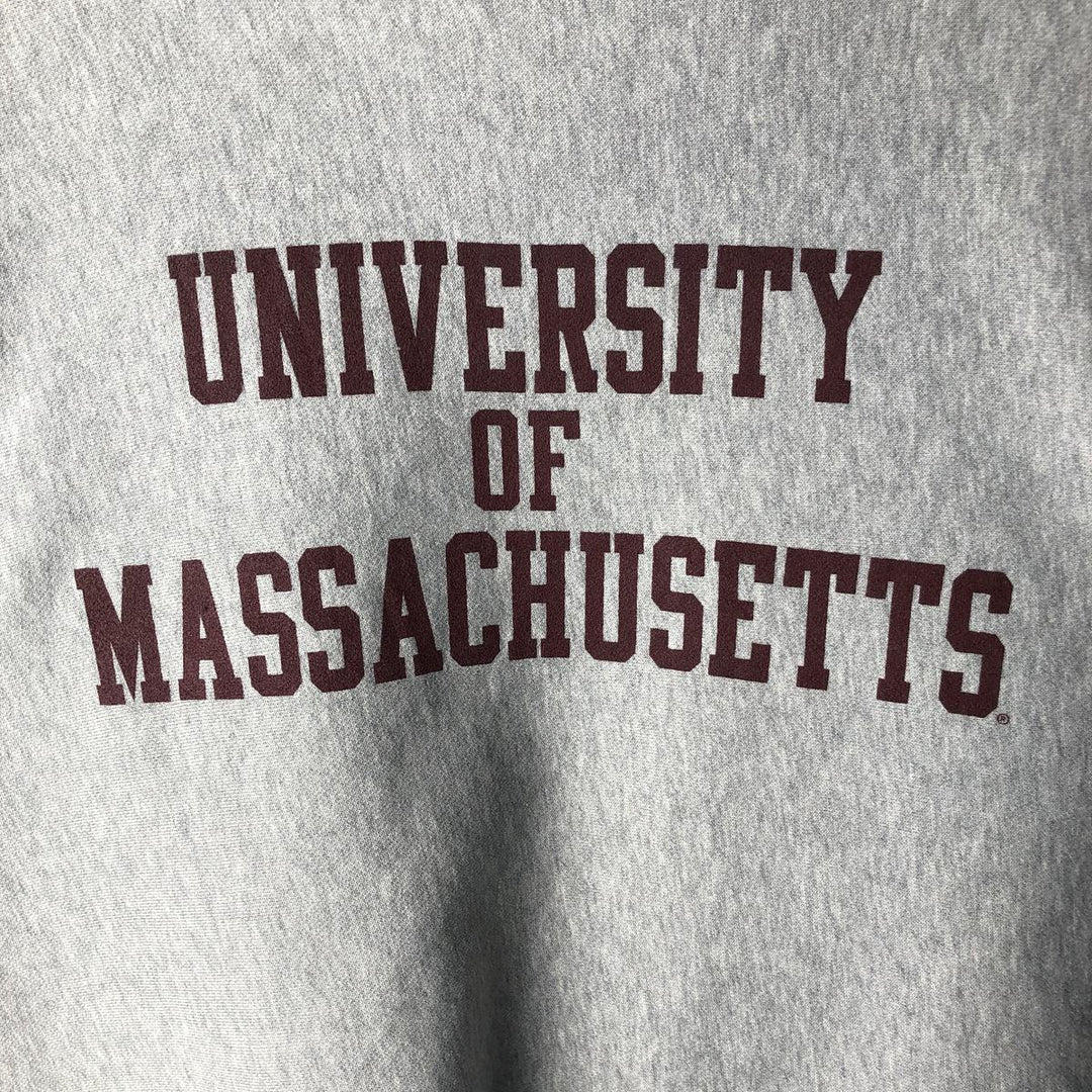 00'S Champion REVERSE WEAVE Reverse Weave College Sweatshirt Trainer Men's L size cotton gray type Vintage Second Hand