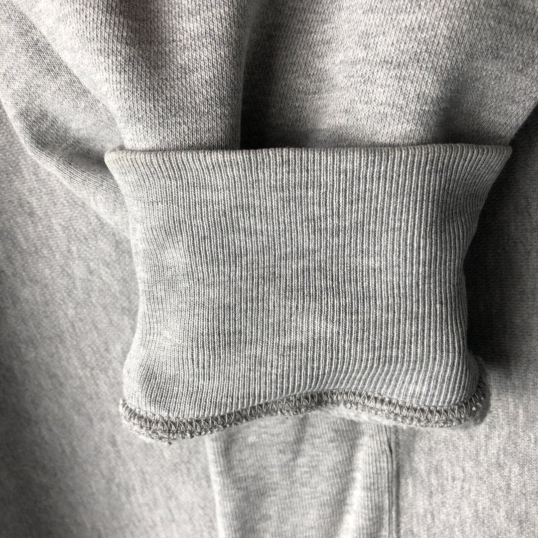 00'S Champion REVERSE WEAVE Reverse Weave College Sweatshirt Trainer Men's L size cotton gray type Vintage Second Hand