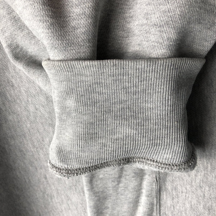 00'S Champion REVERSE WEAVE Reverse Weave College Sweatshirt Trainer Men's L size cotton gray type Vintage Second Hand