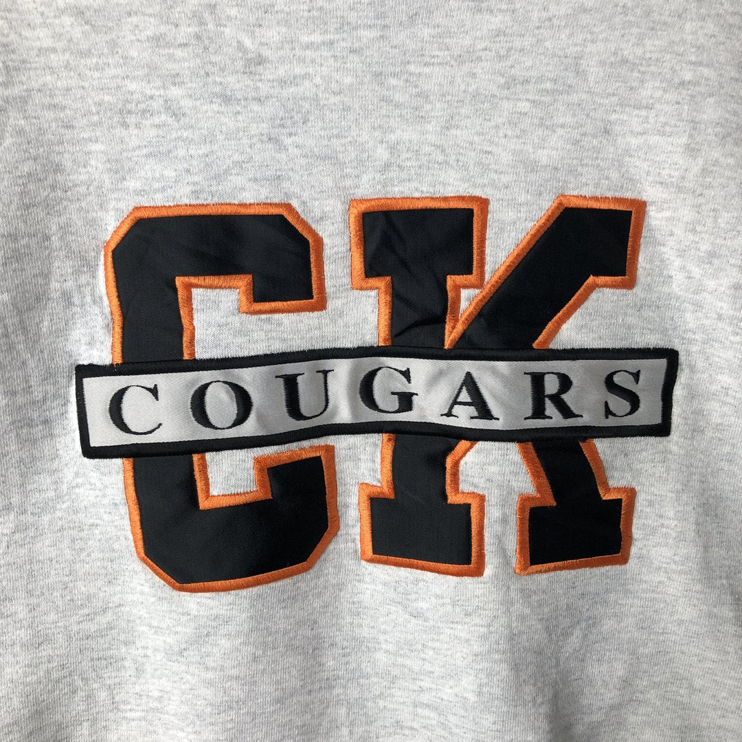 90'S GENUS sweatshirt, vintage, made in the USA, men's size XL cotton gray type Vintage Second Hand