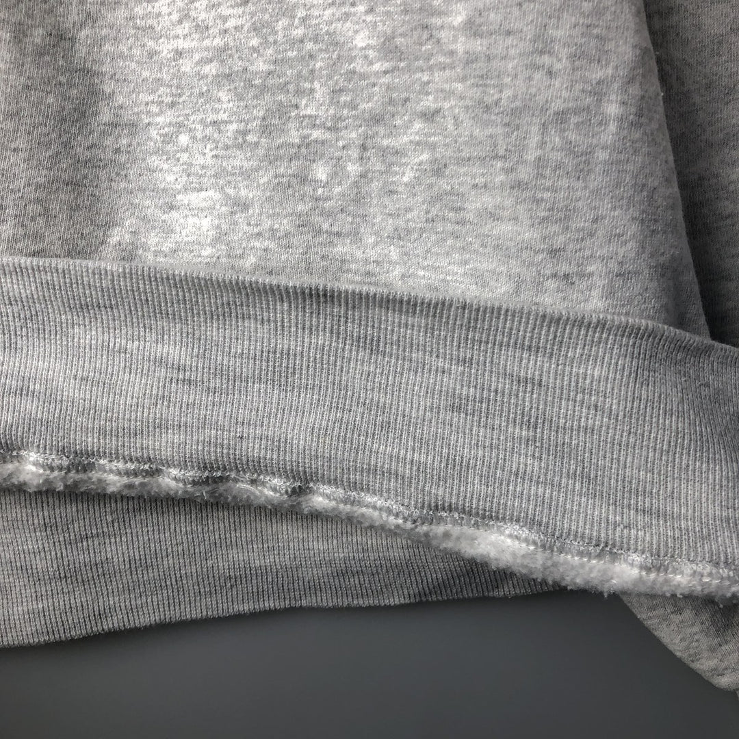 90'S GENUS sweatshirt, vintage, made in the USA, men's size XL cotton gray type Vintage Second Hand