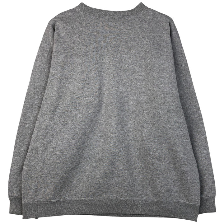 Vintage 90'S Reebok printed sweatshirt, men's size XL unclear gray type Vintage Second Hand