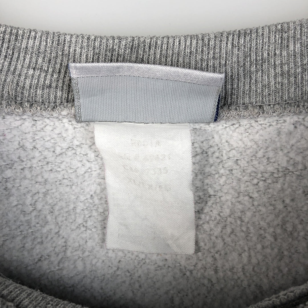 Vintage 90'S Reebok printed sweatshirt, men's size XL unclear gray type Vintage Second Hand