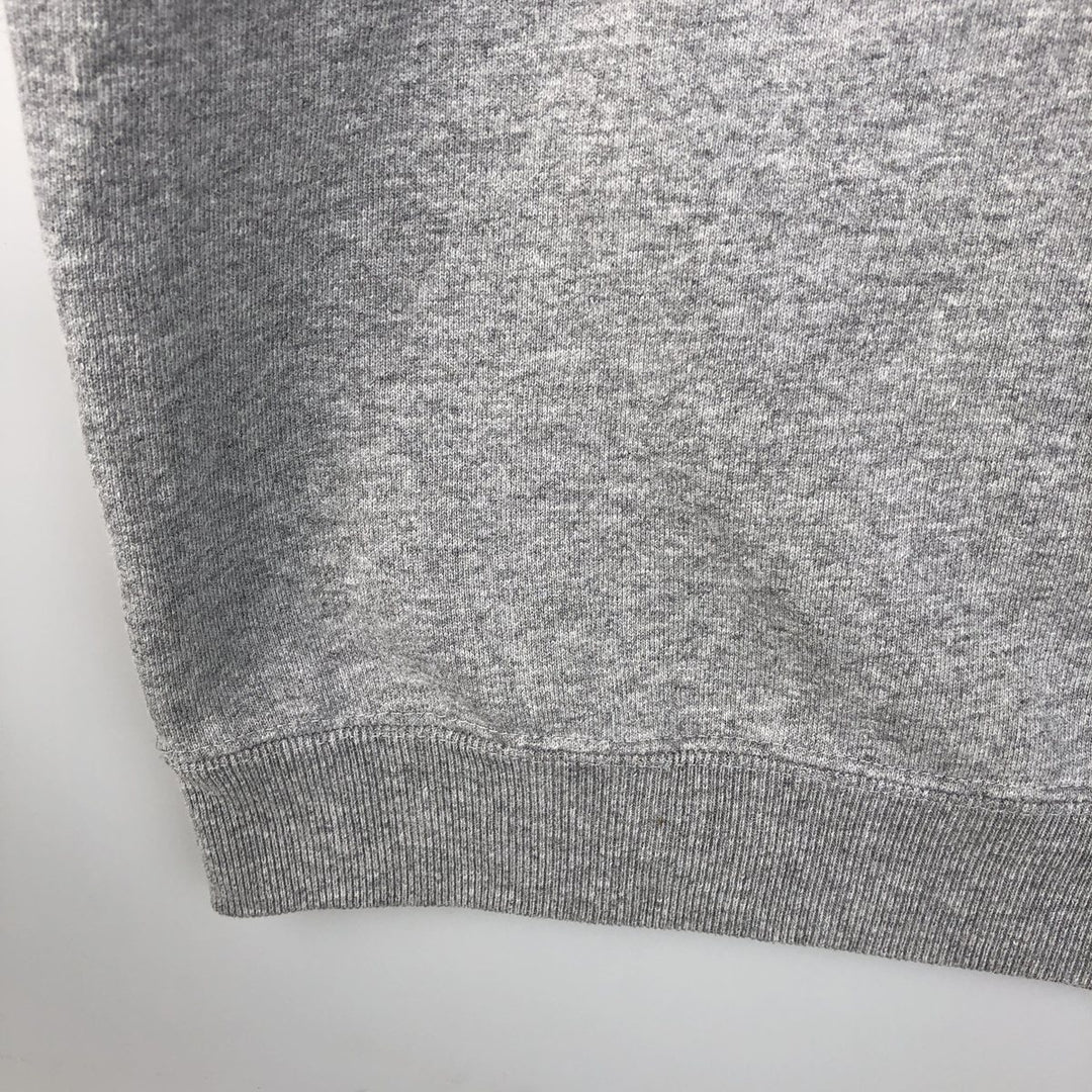 Vintage 90'S Reebok printed sweatshirt, men's size XL unclear gray type Vintage Second Hand