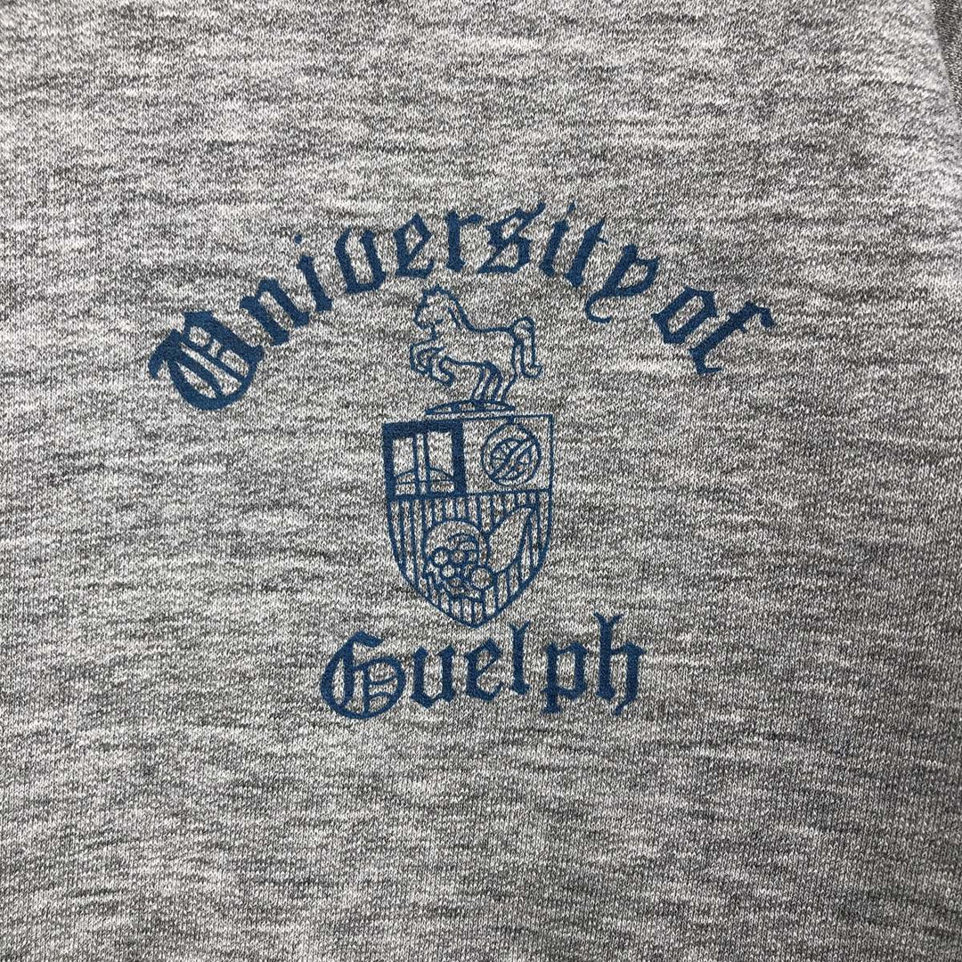 Vintage college sweatshirt, size M, men's unclear gray type Vintage Second Hand