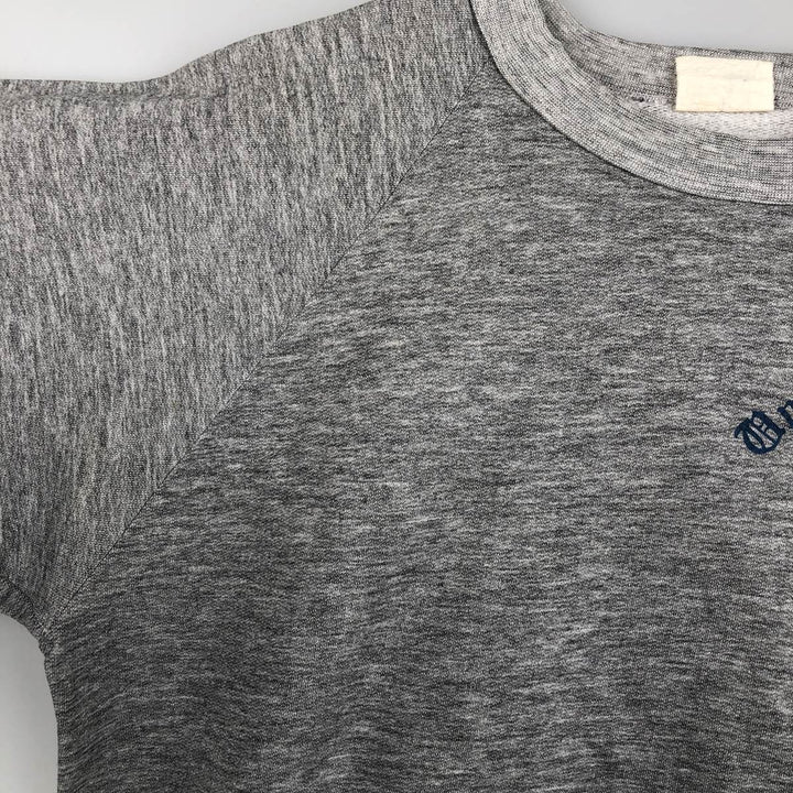 Vintage college sweatshirt, size M, men's unclear gray type Vintage Second Hand