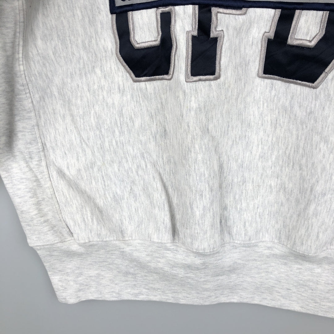 HERO 247.com College Sweatshirt, Men's Size Small cotton gray type Vintage Second Hand