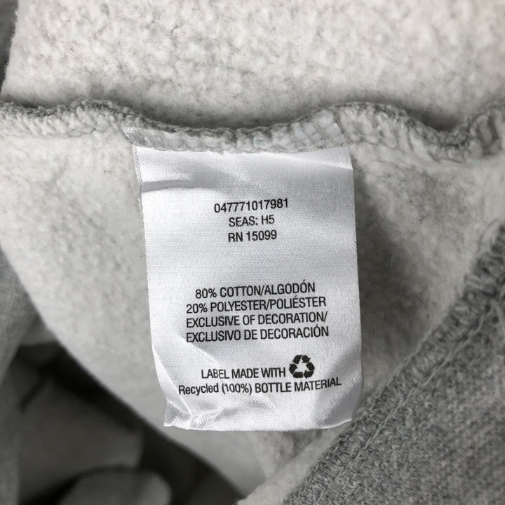 LAURA SCOTT plain blank sweatshirt, men's size XL cotton gray type Vintage Second Hand