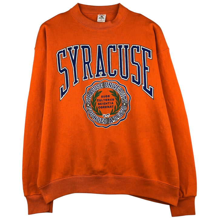 Vintage 90'S GALT SAND college sweatshirt, made in the USA, men's size XL cotton orange type Vintage Second Hand