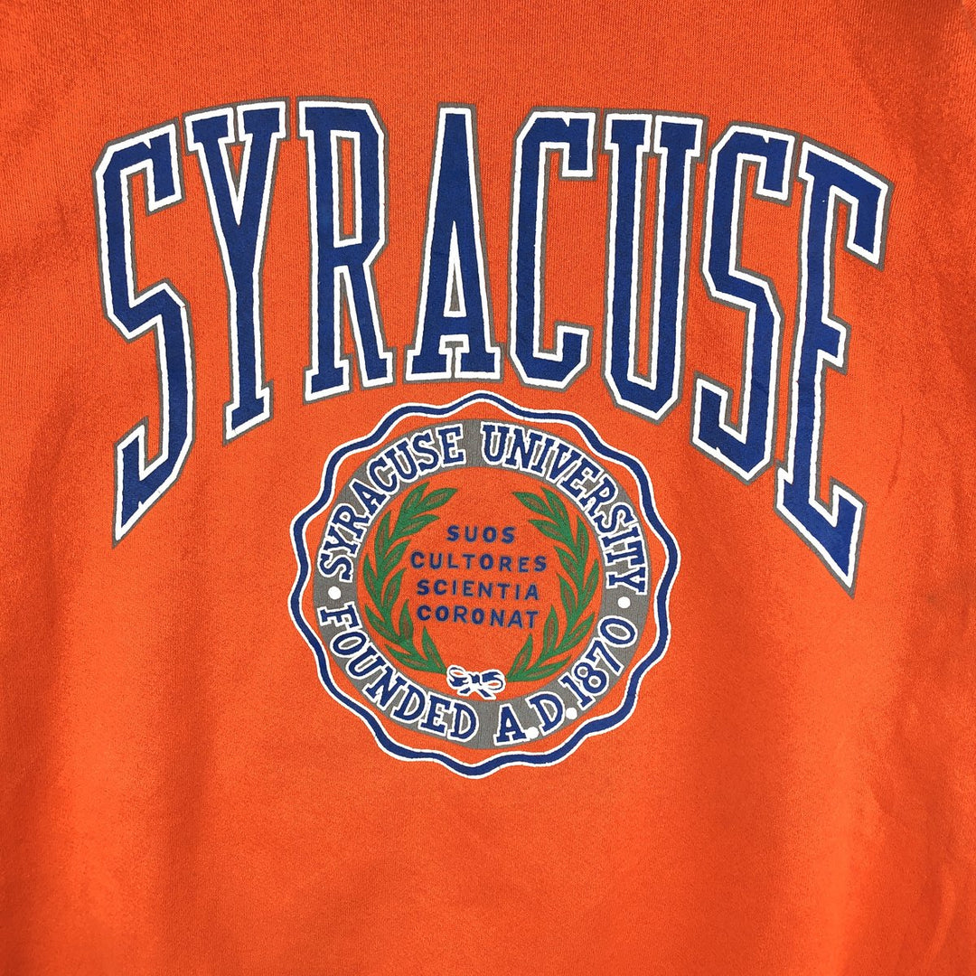 Vintage 90'S GALT SAND college sweatshirt, made in the USA, men's size XL cotton orange type Vintage Second Hand