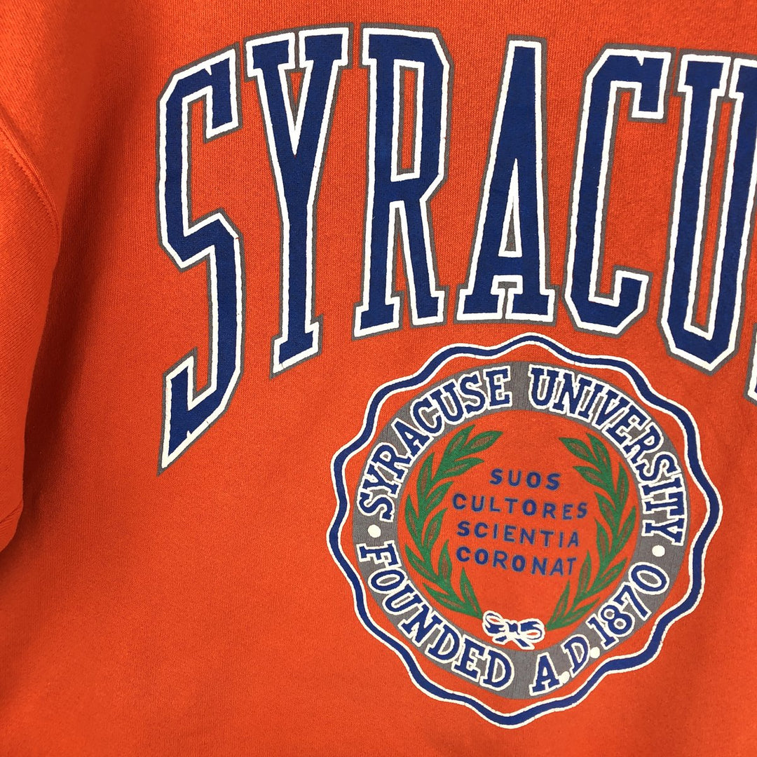 Vintage 90'S GALT SAND college sweatshirt, made in the USA, men's size XL cotton orange type Vintage Second Hand