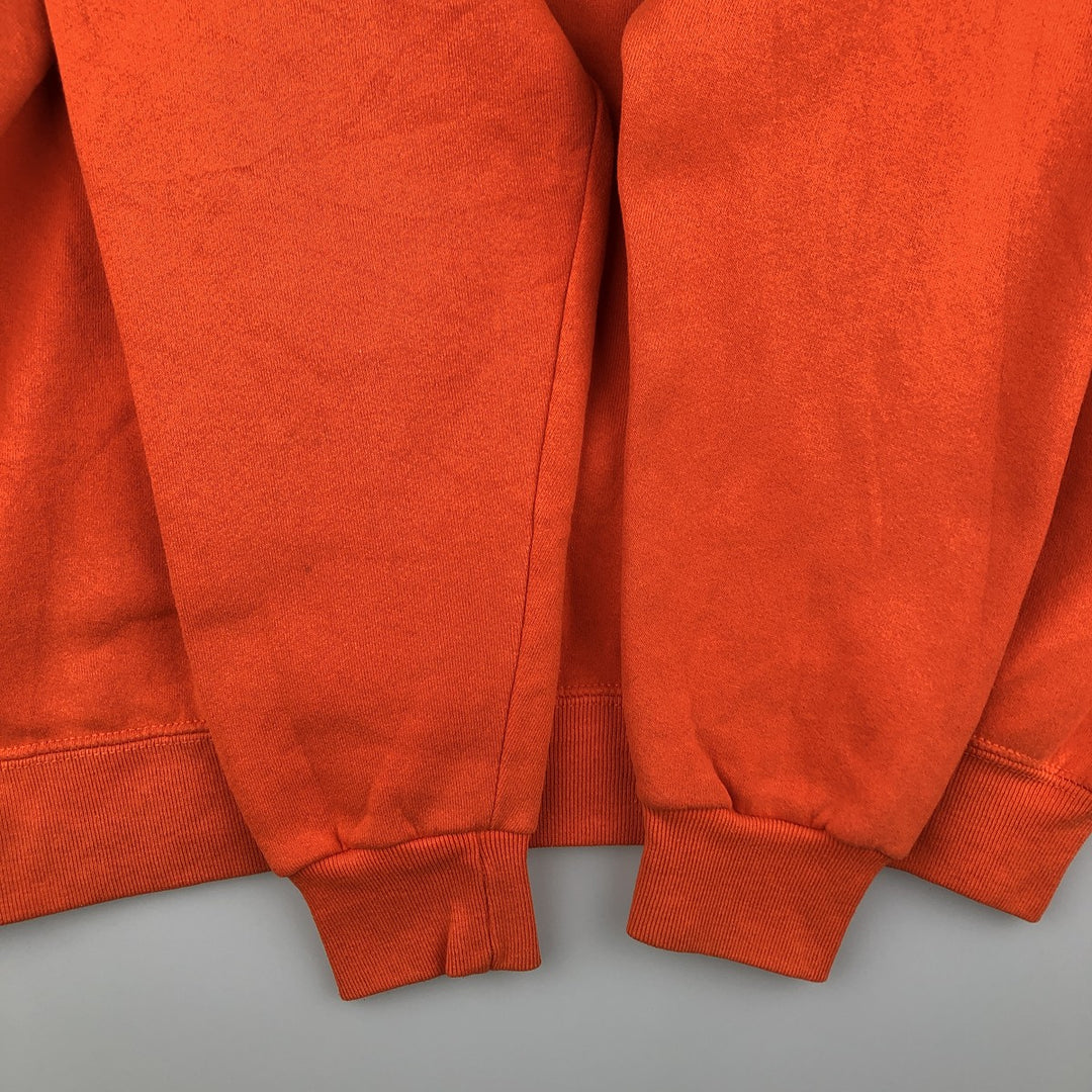 Vintage 90'S GALT SAND college sweatshirt, made in the USA, men's size XL cotton orange type Vintage Second Hand