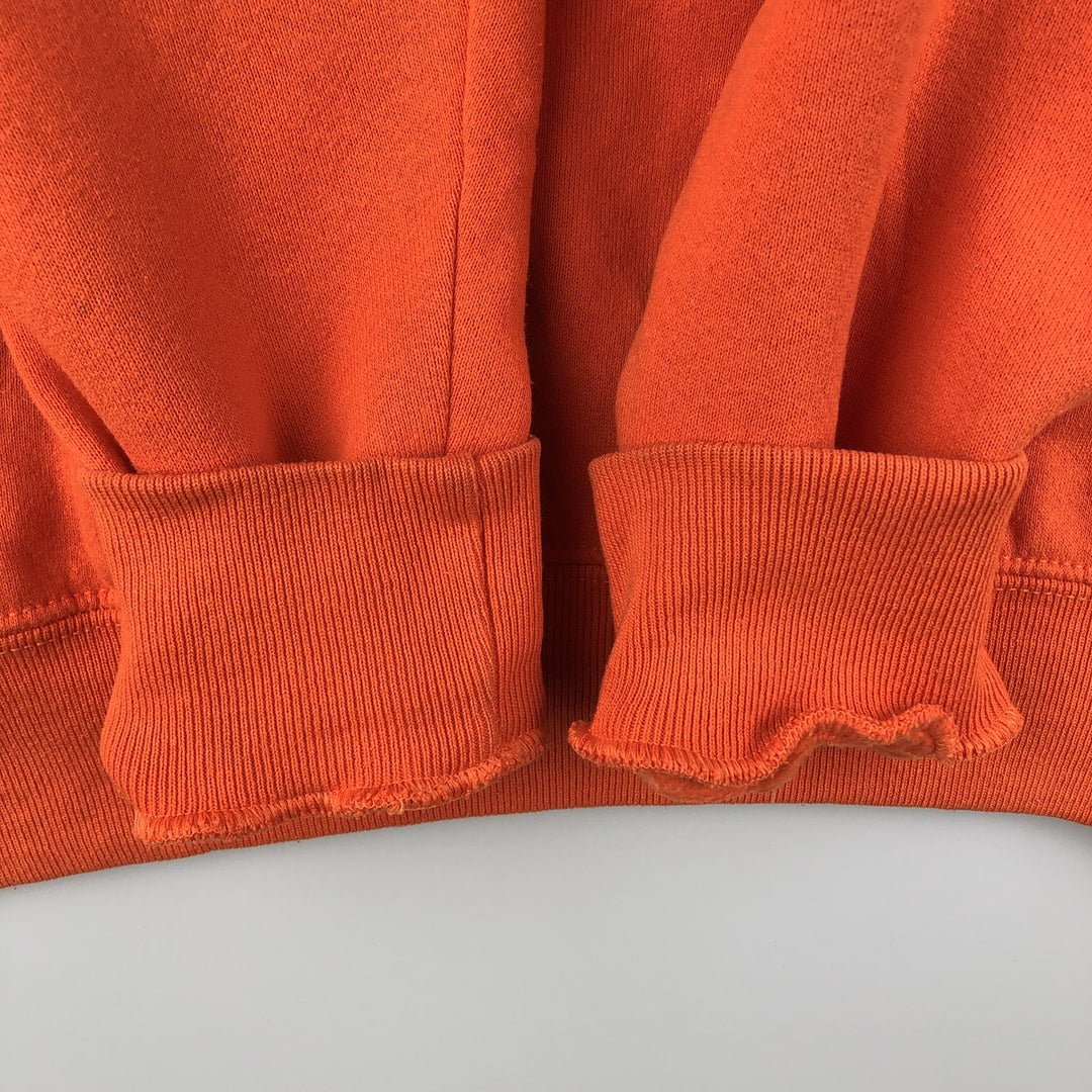 Vintage 90'S GALT SAND college sweatshirt, made in the USA, men's size XL cotton orange type Vintage Second Hand