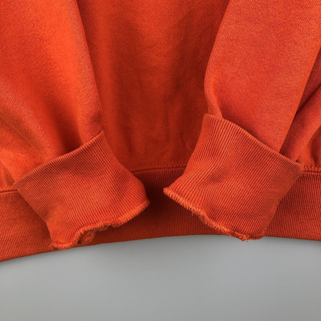 Vintage 90'S GALT SAND college sweatshirt, made in the USA, men's size XL cotton orange type Vintage Second Hand