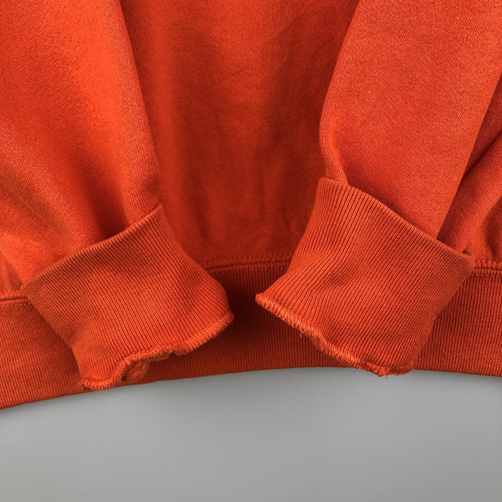 Vintage 90'S GALT SAND college sweatshirt, made in the USA, men's size XL cotton orange type Vintage Second Hand