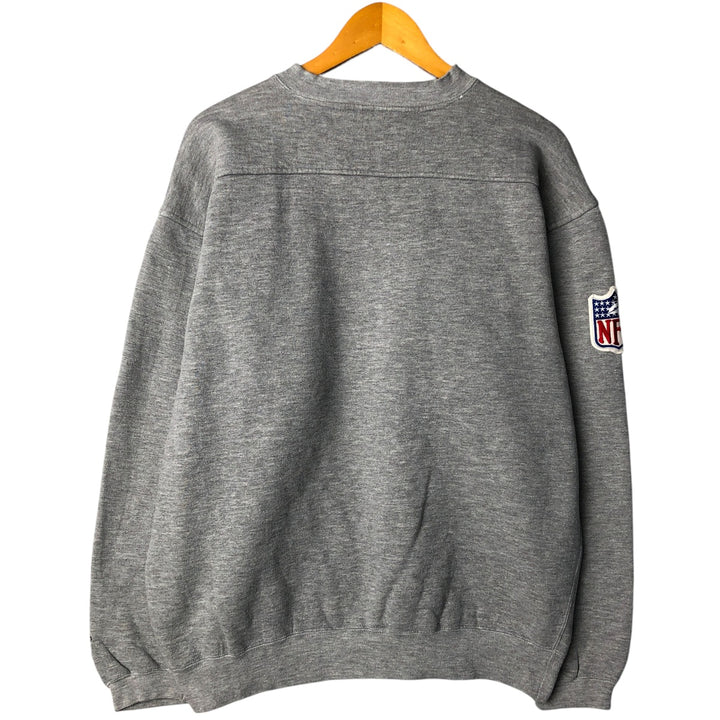 Starter NFL Minnesota Vikings Sweatshirt, Men's Size Medium cotton gray type Vintage Second Hand