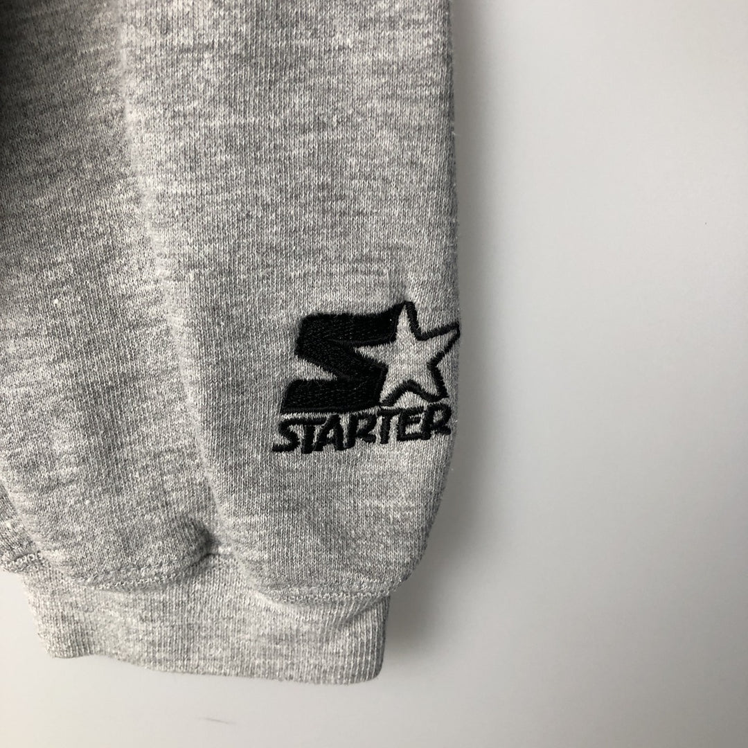 Starter NFL Minnesota Vikings Sweatshirt, Men's Size Medium cotton gray type Vintage Second Hand