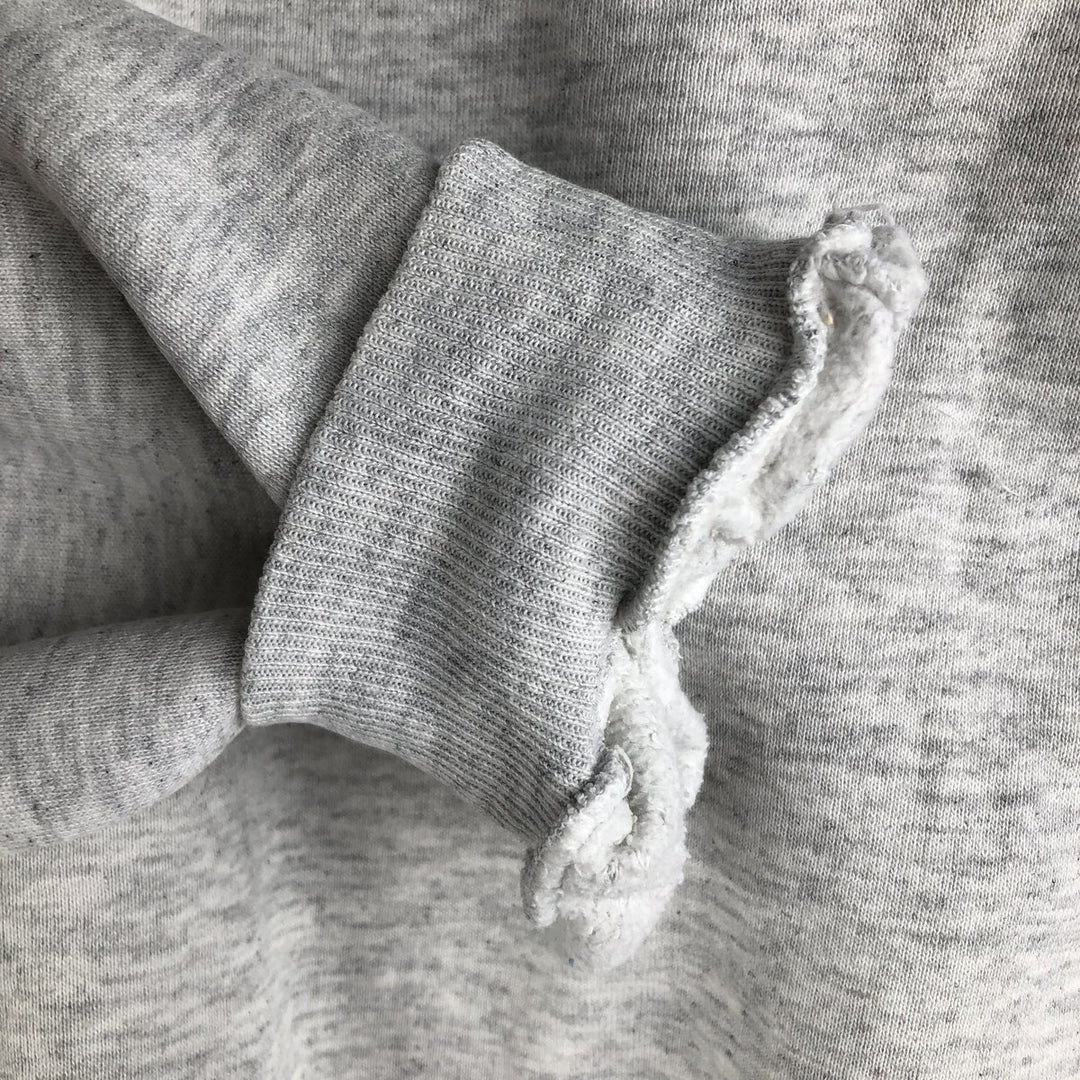 90'S Russell printed sweatshirt, sweatshirt, made in USA, men's XXL, vintage cotton gray type Vintage Second Hand