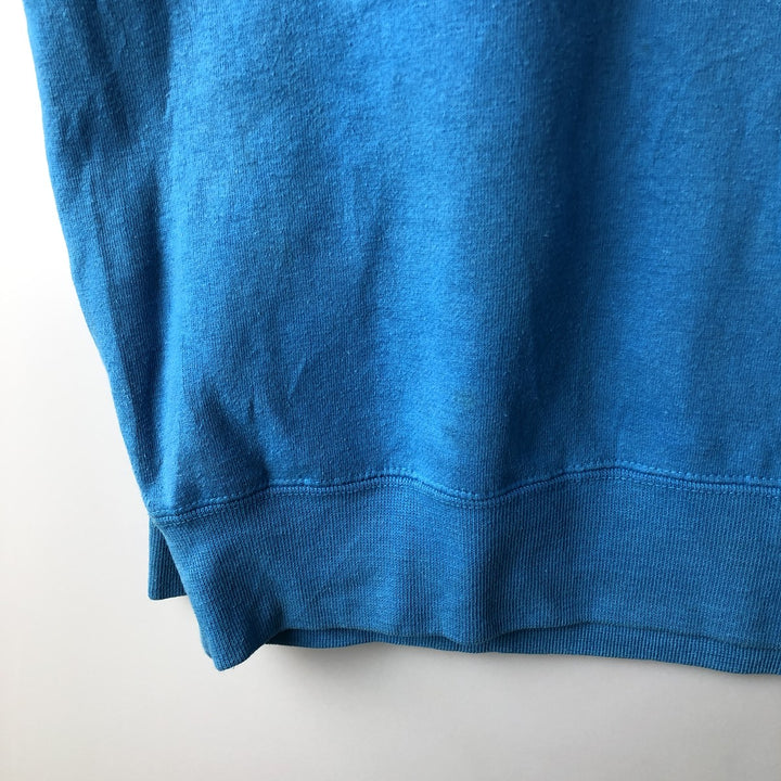 Vintage 1990'S Lee Sport sweatshirt, size L, men's, NFL Carolina Panthers. polyester Blue type light blue Vintage Second Hand