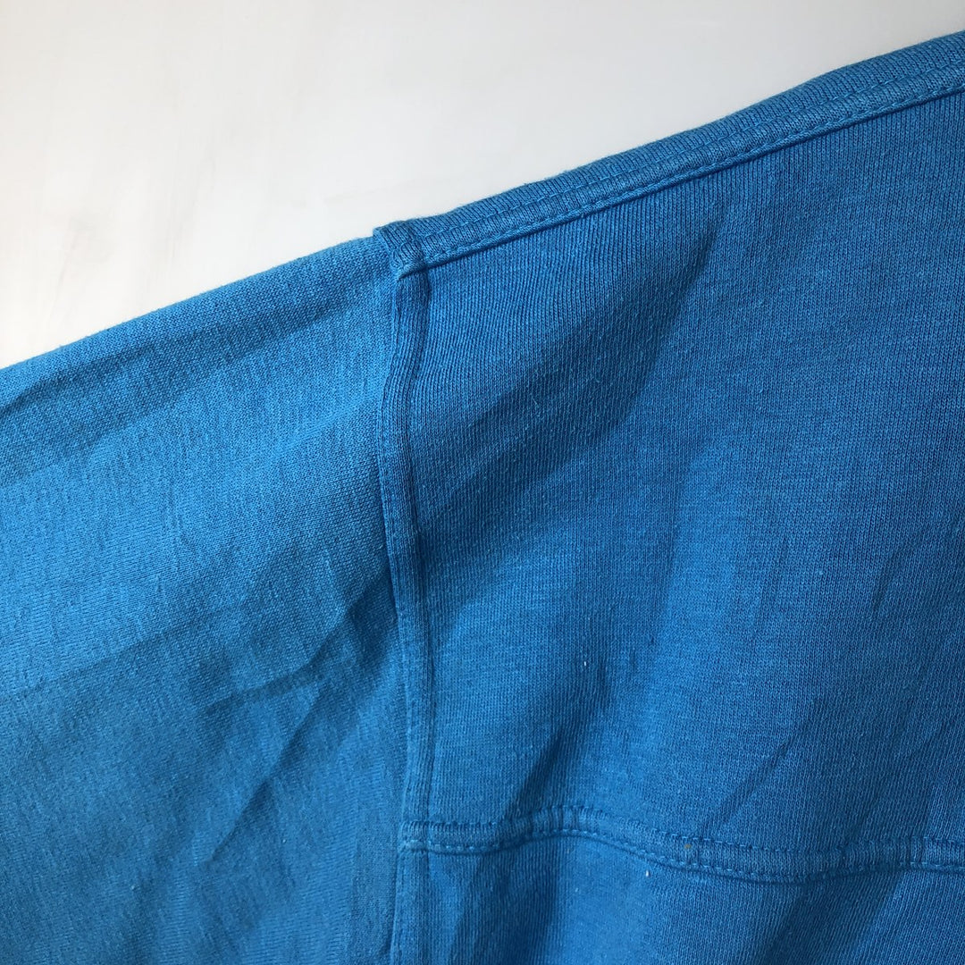 Vintage 1990'S Lee Sport sweatshirt, size L, men's, NFL Carolina Panthers. polyester Blue type light blue Vintage Second Hand