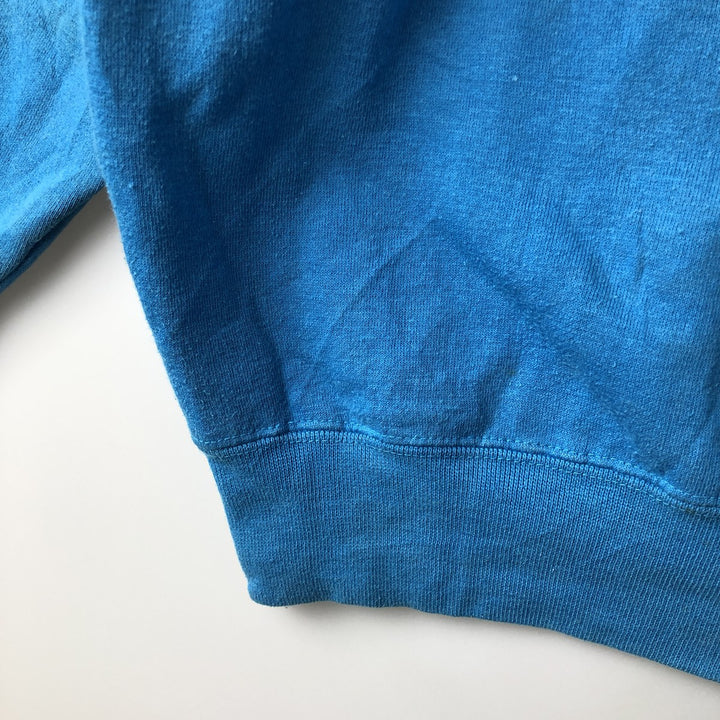 Vintage 1990'S Lee Sport sweatshirt, size L, men's, NFL Carolina Panthers. polyester Blue type light blue Vintage Second Hand