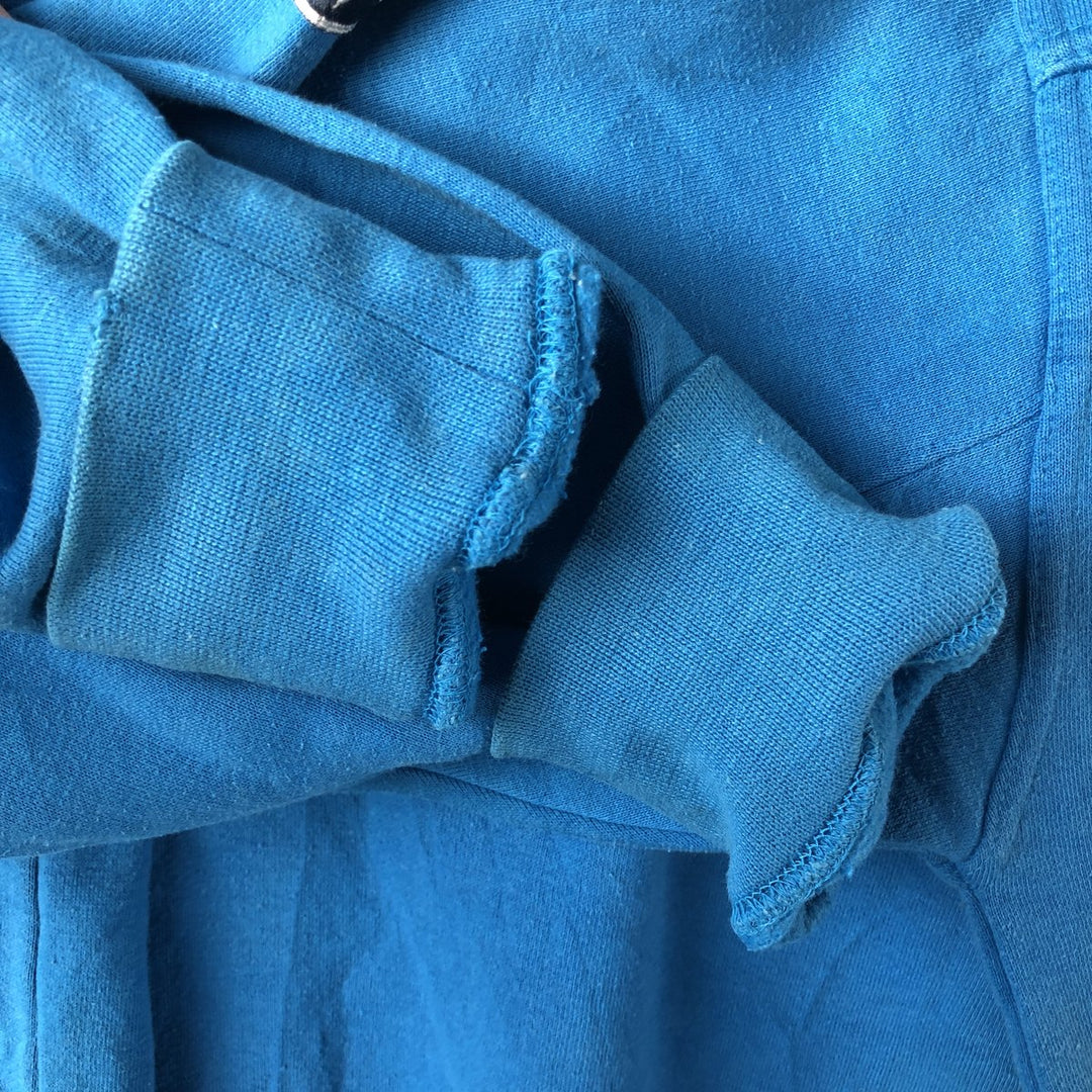 Vintage 1990'S Lee Sport sweatshirt, size L, men's, NFL Carolina Panthers. polyester Blue type light blue Vintage Second Hand