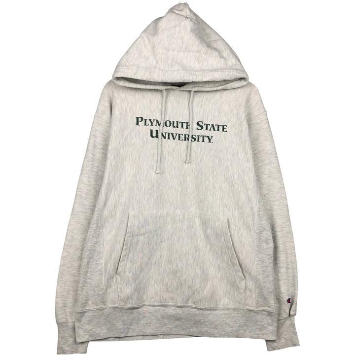 00'S Champion Original Reverse Weave College Sweat Pullover Hoodie Men's M cotton gray type Vintage Second Hand