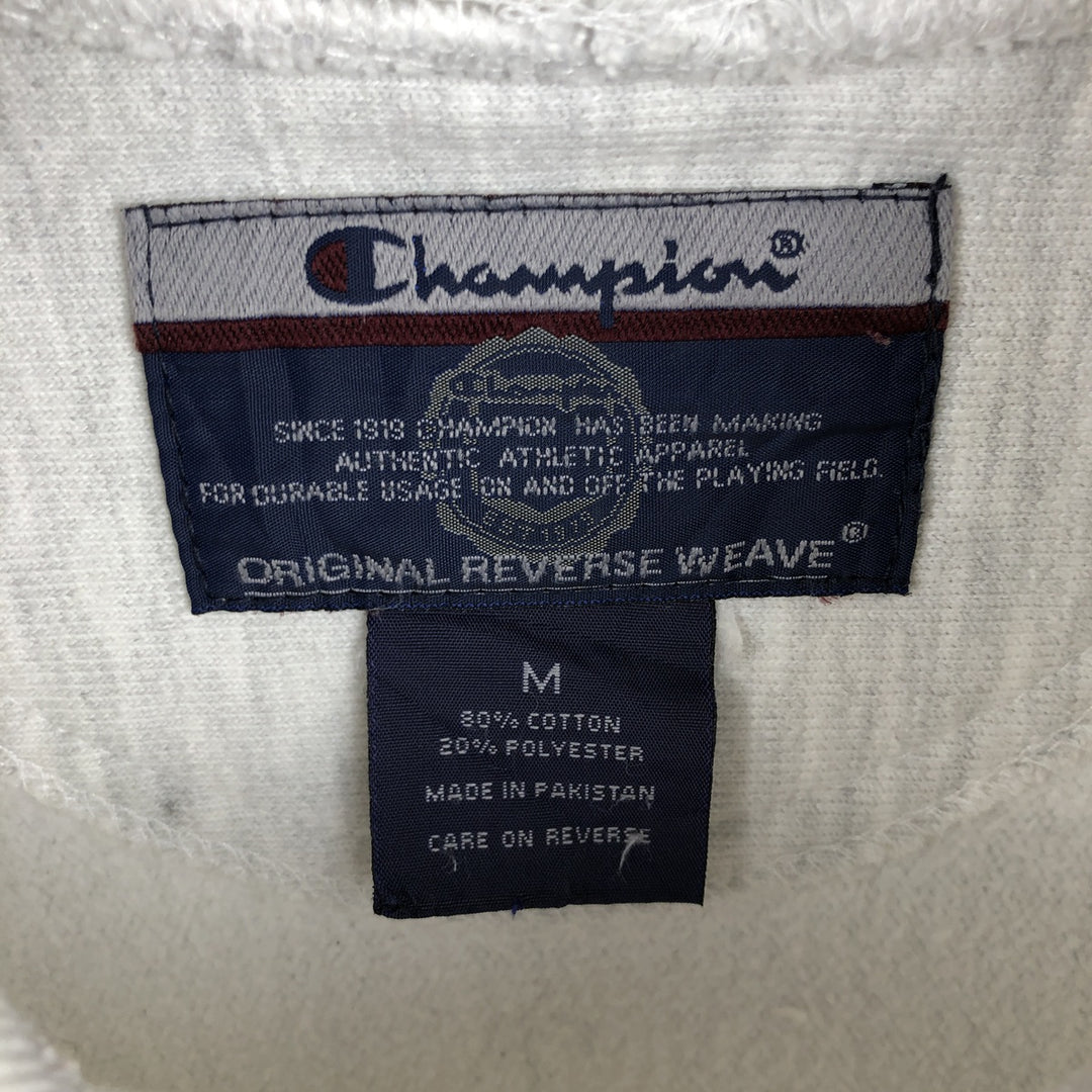 00'S Champion Original Reverse Weave College Sweat Pullover Hoodie Men's M cotton gray type Vintage Second Hand