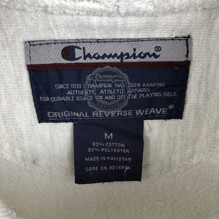 00'S Champion Original Reverse Weave College Sweat Pullover Hoodie Men's M cotton gray type Vintage Second Hand