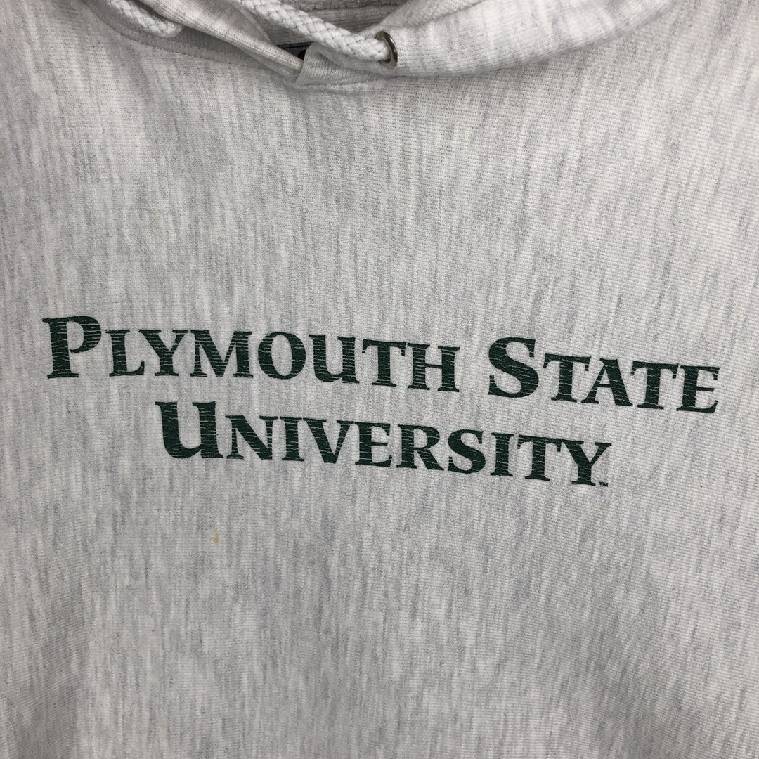 00'S Champion Original Reverse Weave College Sweat Pullover Hoodie Men's M cotton gray type Vintage Second Hand