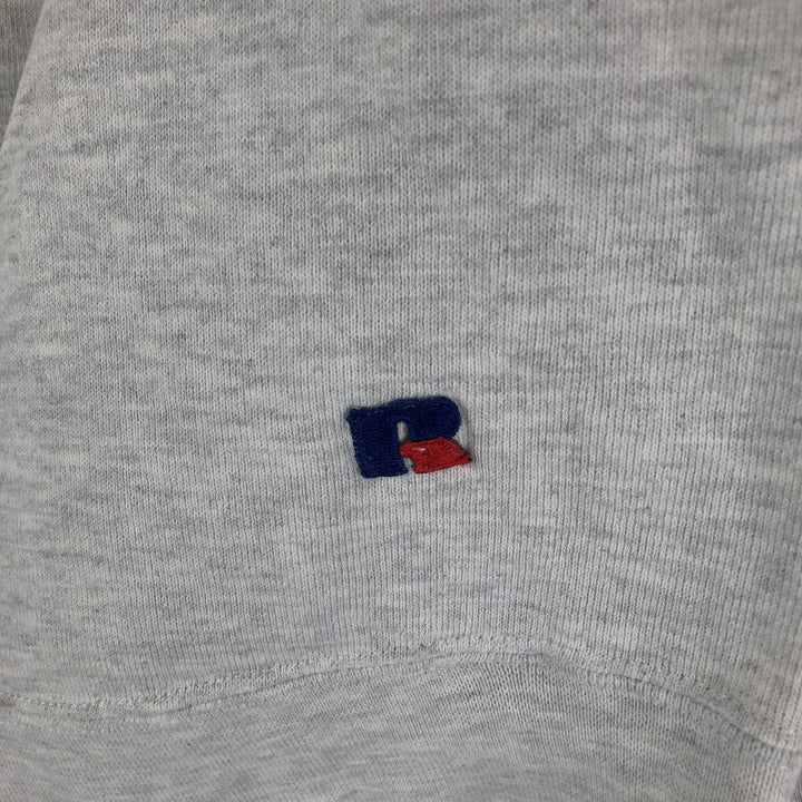 90'S Russell College Sweatshirt, Made in USA, Men's XXL, Vintage cotton gray type Vintage Second Hand