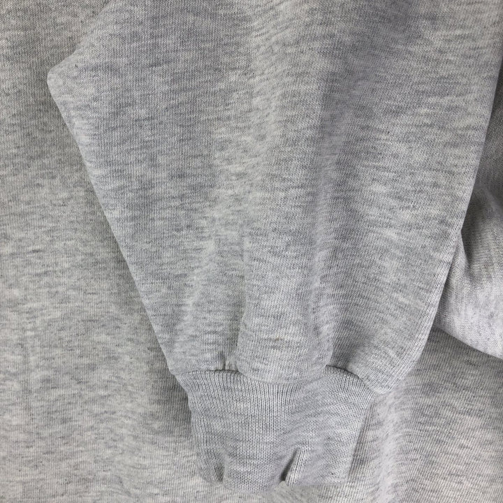 90'S Russell College Sweatshirt, Made in USA, Men's XXL, Vintage cotton gray type Vintage Second Hand