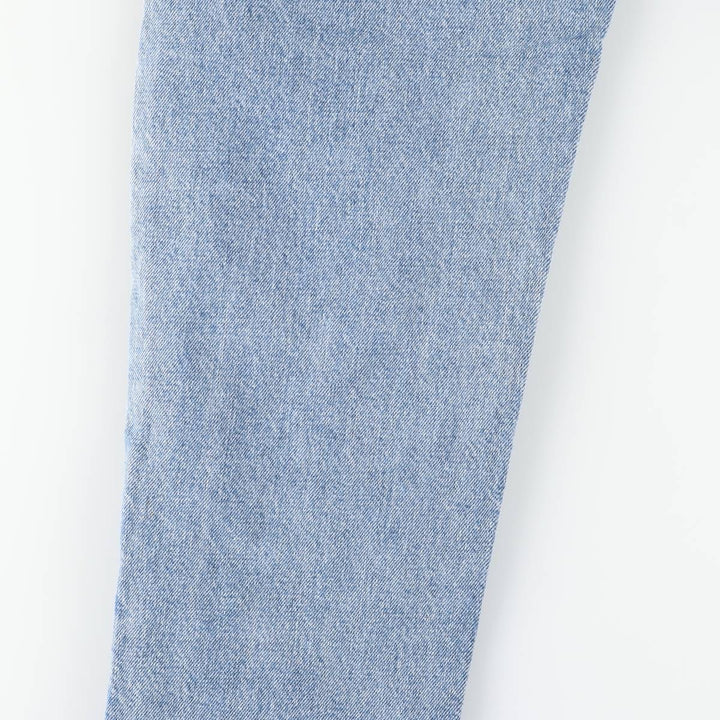 90'S Levi's 550-4891 Relaxed Fit Tapered Leg Denim Pants, Made in USA, Women's Size L (W28), Vintage cotton blue type Vintage Second Hand