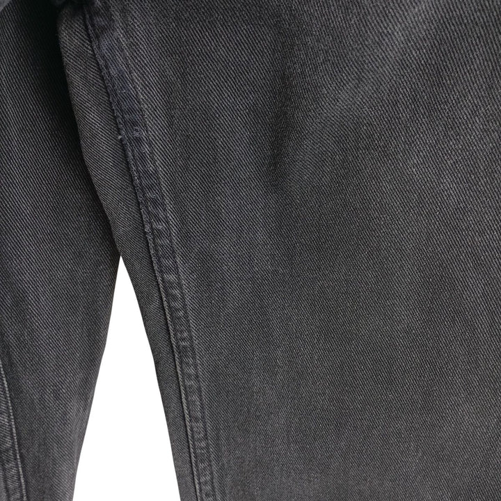 2000'S Tommy Hilfiger Jeans black denim tapered denim pants for men, size W30 cotton black type Vintage Second Hand
