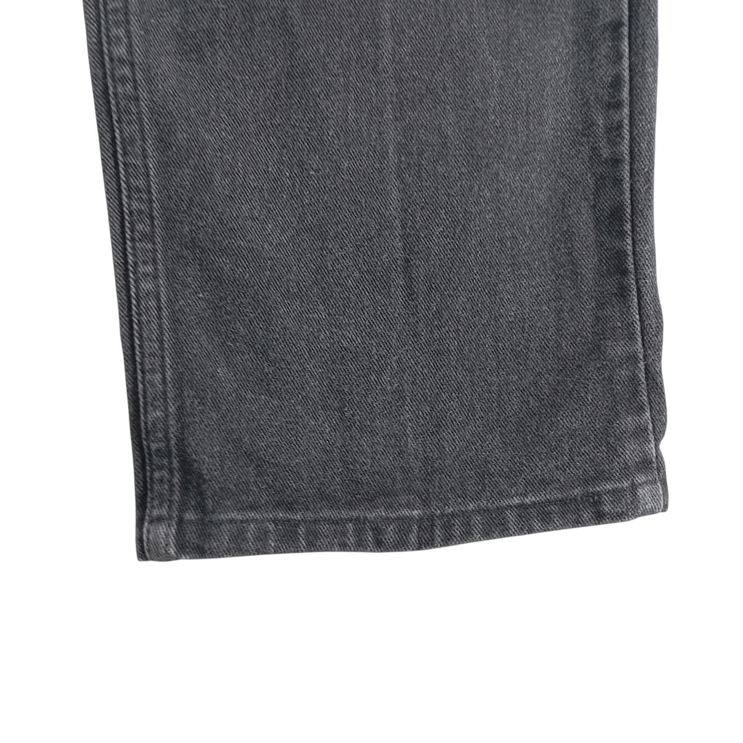 2000'S Tommy Hilfiger Jeans black denim tapered denim pants for men, size W30 cotton black type Vintage Second Hand