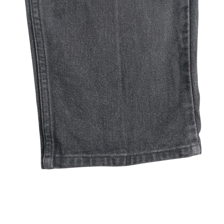 2000'S Tommy Hilfiger Jeans black denim tapered denim pants for men, size W30 cotton black type Vintage Second Hand