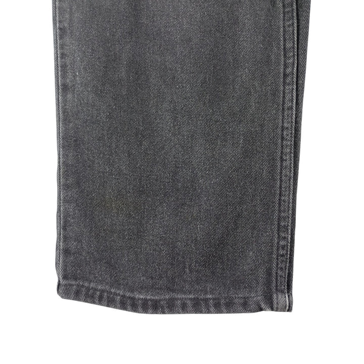 2000'S Tommy Hilfiger Jeans black denim tapered denim pants for men, size W30 cotton black type Vintage Second Hand