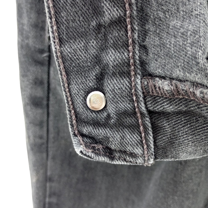 Levi's 550 Relaxed Fit Black Denim Tapered Denim Pants Men's W29 cotton black type Vintage Second Hand