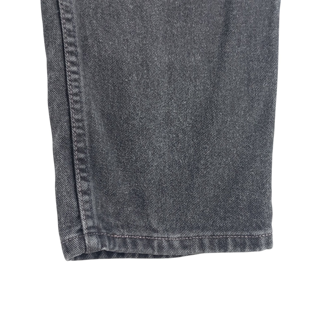 Levi's 550 Relaxed Fit Black Denim Tapered Denim Pants Men's W29 cotton black type Vintage Second Hand
