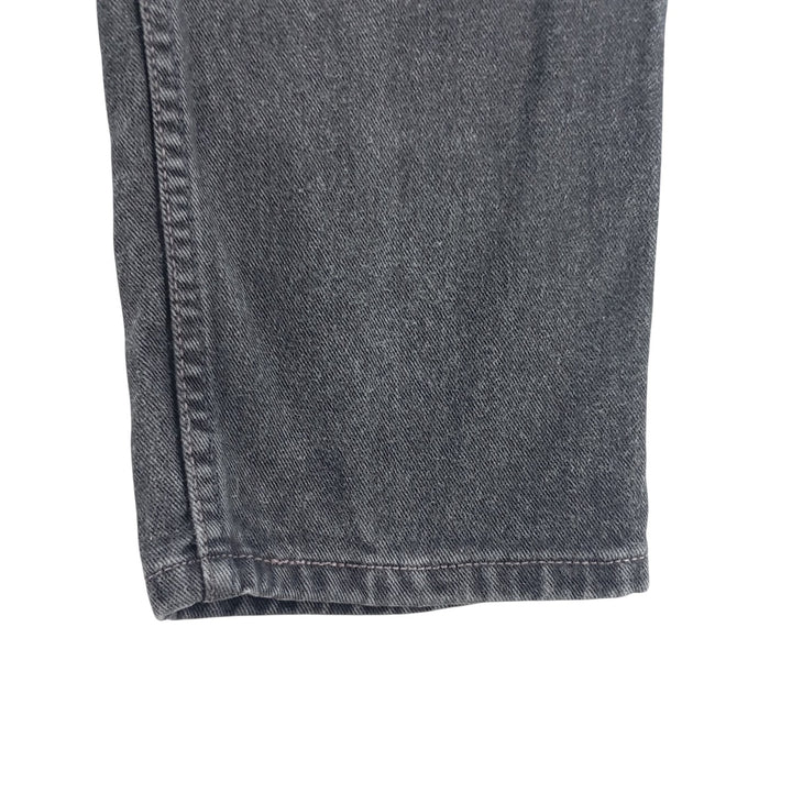 Levi's 550 Relaxed Fit Black Denim Tapered Denim Pants Men's W29 cotton black type Vintage Second Hand