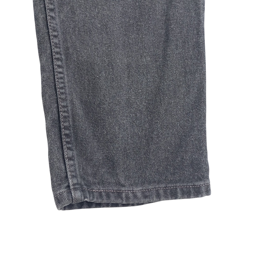 Levi's 550 Relaxed Fit Black Denim Tapered Denim Pants Men's W29 cotton black type Vintage Second Hand