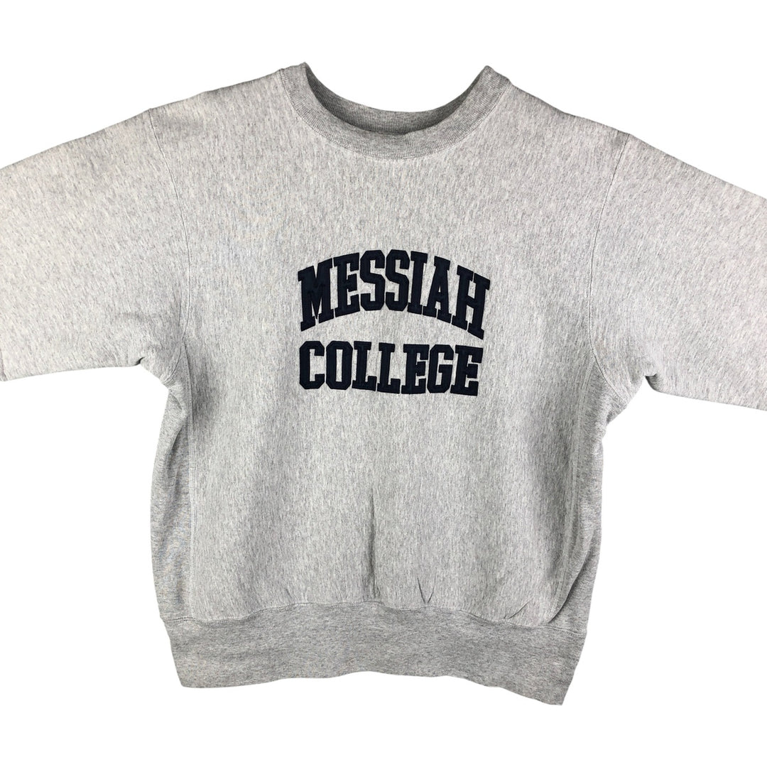 90'S The Cotton Exchange College Sweatshirt, Made in USA, Men's Size L, Vintage cotton gray type Vintage Second Hand