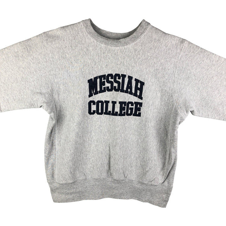 90'S The Cotton Exchange College Sweatshirt, Made in USA, Men's Size L, Vintage cotton gray type Vintage Second Hand