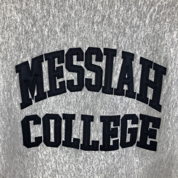 90'S The Cotton Exchange College Sweatshirt, Made in USA, Men's Size L, Vintage cotton gray type Vintage Second Hand