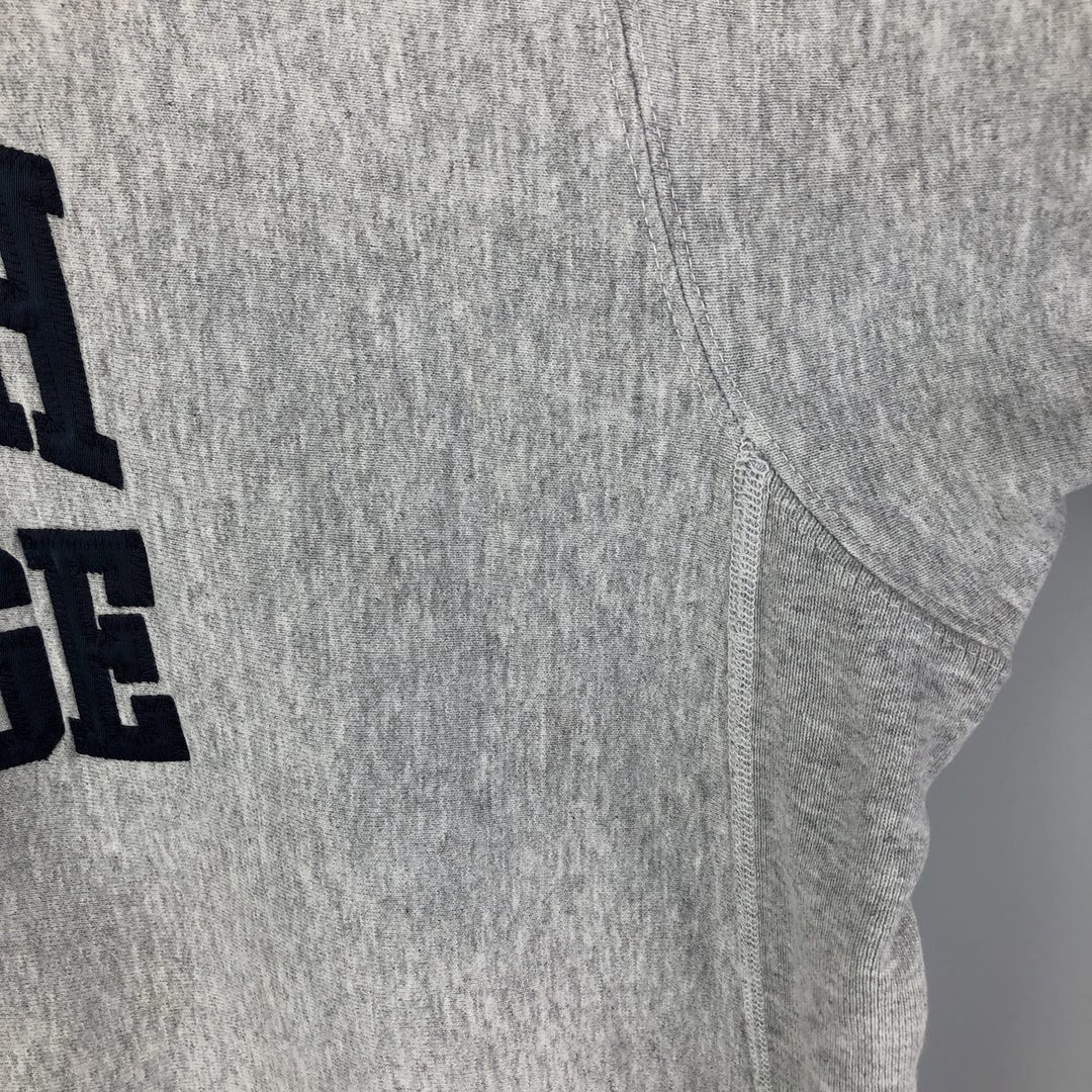 90'S The Cotton Exchange College Sweatshirt, Made in USA, Men's Size L, Vintage cotton gray type Vintage Second Hand
