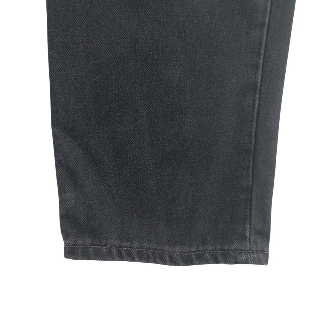 Levi's 550 Black Denim Tapered Denim Pants Men's W33 cotton black type Vintage Second Hand